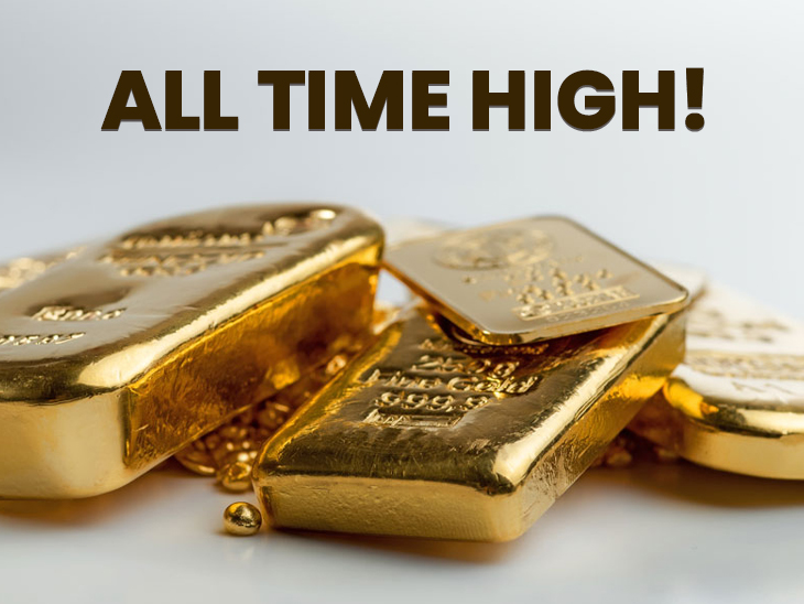 Ekspektasi Cut Rate dan Ketidakpastian Politik, Emas Sentuh ATH