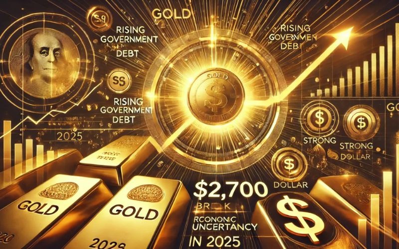 Emas Cetak Rekor, Shutdown Membayangi